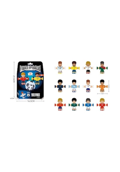 Finger Spinners Football Game- 2 Futbolcu