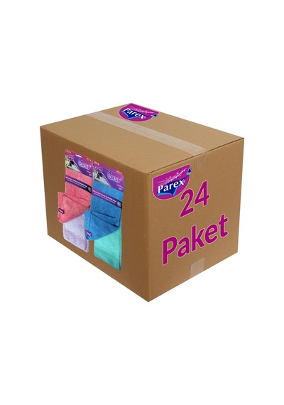 Easy Mikrofiber Temizlik Bezi 2' Li 24 Paket 1 Koli Gri