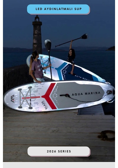 Aqua Marina Ray 11 0 Tpu Şişme Stand Up Paddle Board Led Aydınlatmalı Sup
