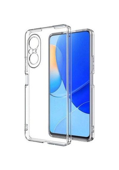 Huawei Nova 9 Se İle Uyumlu Kılıf Şeffaf Kamera Korumalı Esnek Silikon Telefon Kılıfı Kapak
