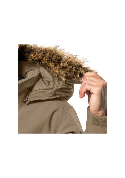 Jack Wolfskin Glacier Canyon Parka Krem krem