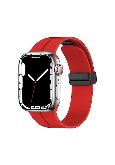Ekılıf - Apple Uyumlu  Watch 42mm - Kordon Silikon Kordon Krd-84 - Starlight