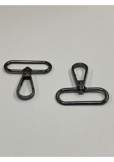 Karantuhafiye Çanta Kancası / Büyük Klasik Model / 2 Li Set Antrasit Antrasit