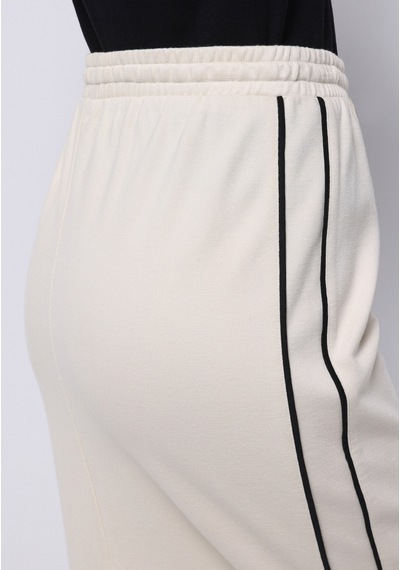 Colin's Colins Slim Fit Düz Bağcıklı Kadın Ekru Etek Cl1074713 Q1.v1 Ecr Ekru