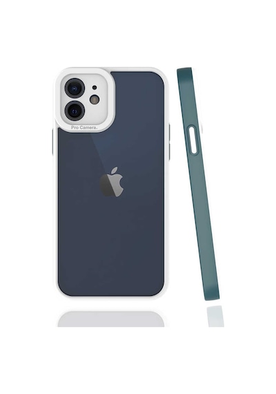 Zore İphone 12 Uyumlu Ogaa Mima Kılıf-koyu Yeşil