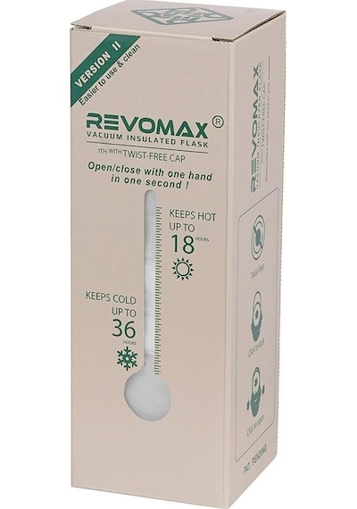 Revomax Çelik Termos 950Ml (32Oz) Kırmızı