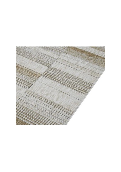 Gümüşsuyu Adara 18347 J10 Bej Geometrik Desenli Modern Salon Halısı
