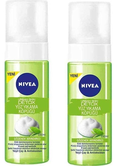 Urban Skin Detox Gözenek Arındırıcı Yüz Yıkama Köpüğü 150ml 2 Adet