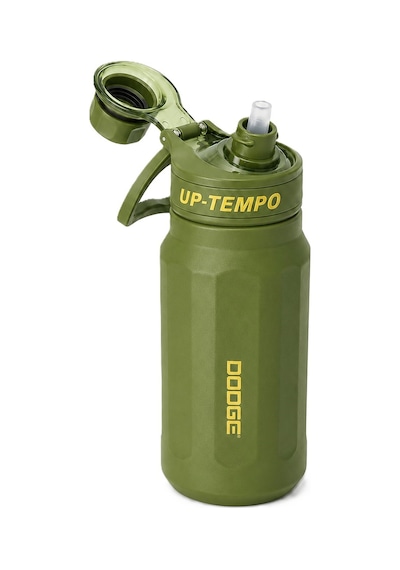 Dodge Up Tempo Vidalı Kapak Çelik Termos Matara Yeşil 520 Ml.