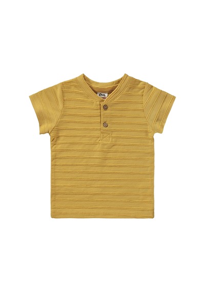 Civil Baby Jakarlı 6-18 Ay Takım - Hardal Koyu Hardal