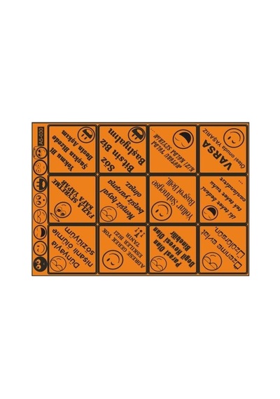 A5 Sticker 042 Tek Paket Çoklu Sticker Standart