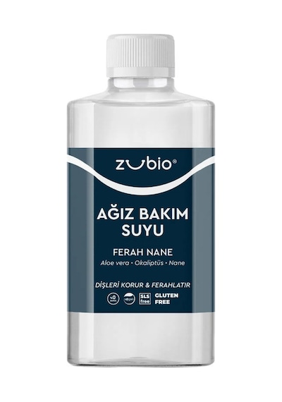 Zubio Ağız Bakım Suyu Ferah Nane 250 Ml