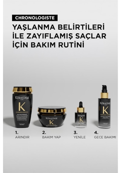 Kerastase Chronologiste Yaşlanma Belirtileriyle Zayıflamış Saçlar Için Saç Derisi Serumu 30ml