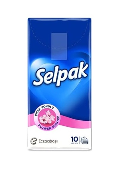 Bahar Parfümlü Mendil 10&apos Lu Paket