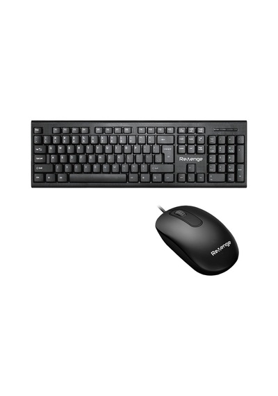 Deskmate+ Siyah Türkçe Q Ev Ofis Kullanımına Uygun Usb Kablolu Klavye Ve Mouse Seti Diğer