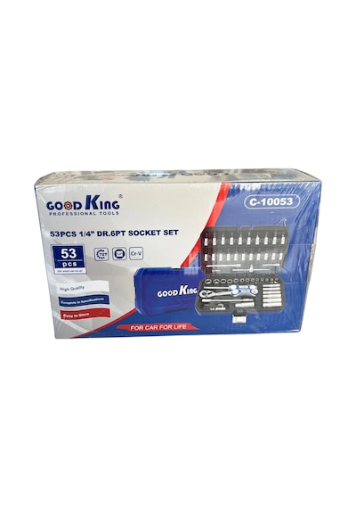 Good Kıng 53 Parça 1/4" Lokma Takımı