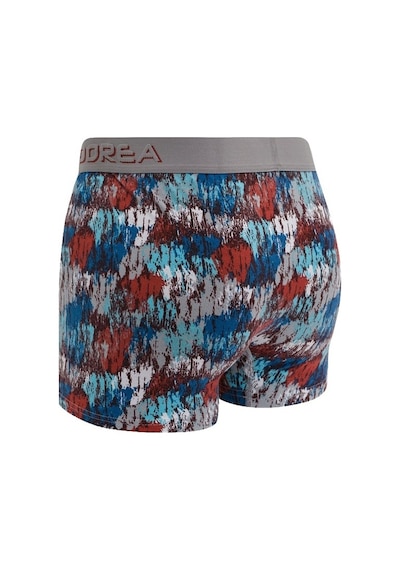 Dorea 2 Adet Erkek Desenli Boxer (446077211) Gri