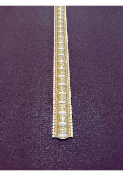 Poliüretan Dekoratif Duvar&tavan Çıta Bordürü -bronz Renk En:4 Cm-boy:100 Cm -duvar Süsü