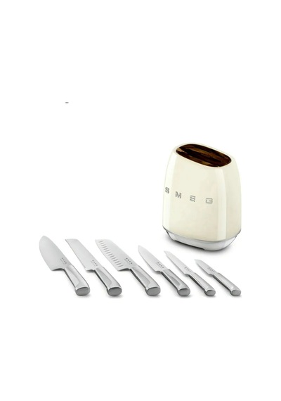 Smeg Mutfak Bıçak Seti 325982786 Beyaz