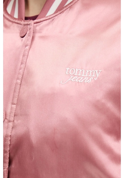 Tommy Jeans Tjw Scrıpt Varsıty Jacket Kadın Pembe Ceket Dw0dw20960tı0 Pembe