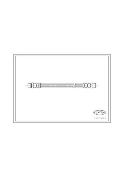 Corteco 19018649 Fren Hortumu Sprinter 904 96 05 A0014289535