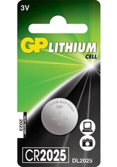 Gp Para Pil Cr-2025 3v - 4 Adet