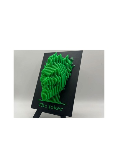 Joker Katmanlı Joker Heykeli 150x220 Mm Yeşil - 694546907