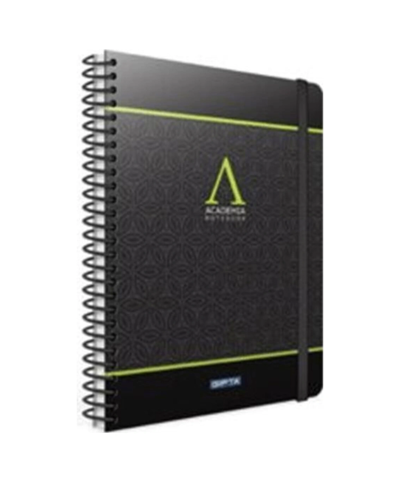 Academia 17x24 Çizgili Spiralli Sert Kapak 120 Yaprak Defter