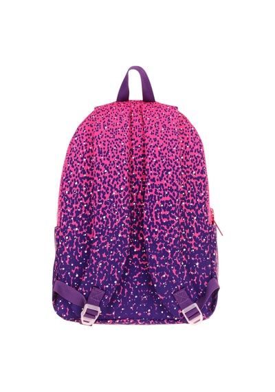 Kaukko Dots Kız Çocuk Üç Bölmeli İlkokul Ve Ortaokul Çantası - Mor Nokta Desenli - K1806 Mor