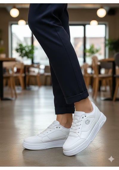 Fort 2081 Best Rahat Hafif Sneaker Ayakkabı Beyaz