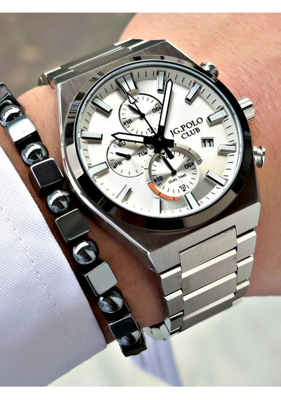 Jg. Polo Clup Jpc.1125 S03 Erkek Kol Saati Gri 50799081