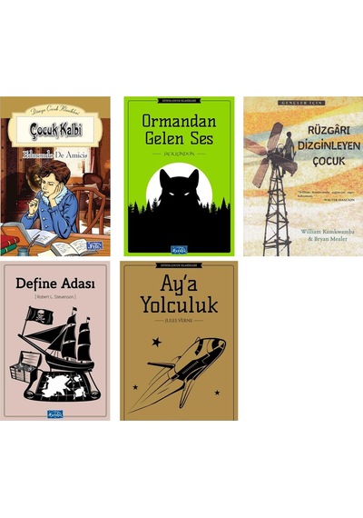 Beyaz Balina Yayınları Rüzgarı Dizğinleyen Çocuk .define Adası .aya Yolculuk .çocuk Kalbi Set