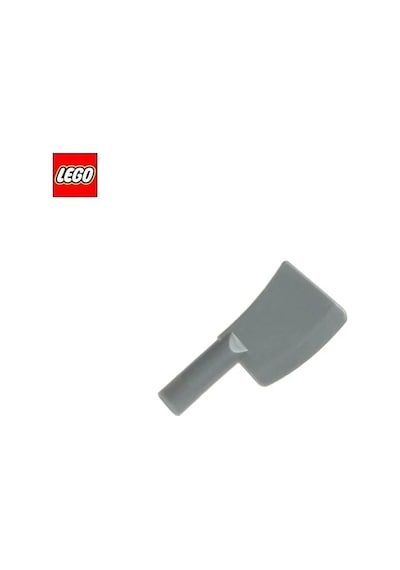 Minifigür Aksesuarları: Satır, Et Bıçağı, Bıçak, Cleaver Gri Renkte