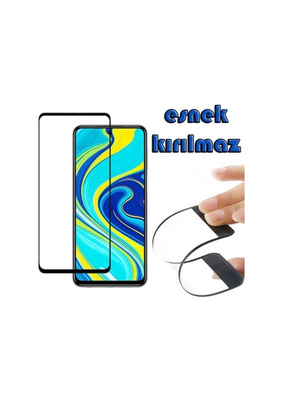 Xiaomi Redmi Note 9S/Pro Zore Fiber Nano Ekran Koruyucu Siyah