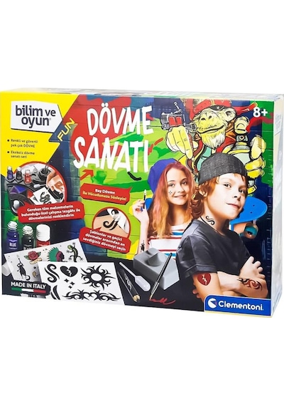 64329 Dövme Sanatı - Bilim Ve Oyun +8 Yaş