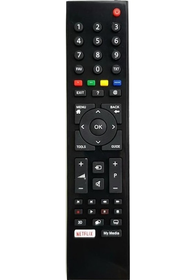 Beko Uyumlu B49L 8900 5A Smart Lcd Led Tv Kumanda Netflix Tuşlu