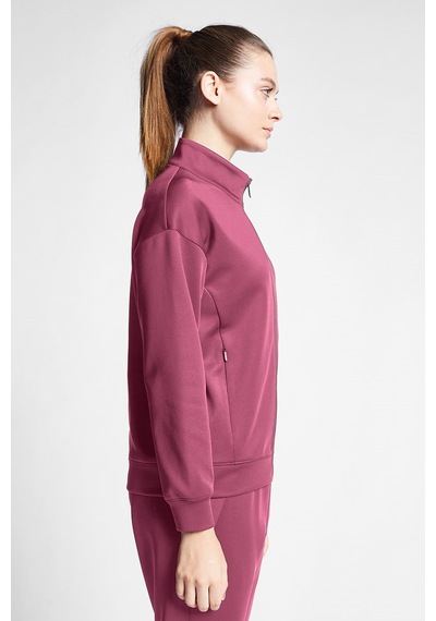 Lescon Kadın Fermuarlı Sweatshirt 24s-2230-24b Pembe