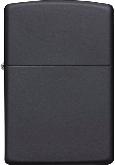 Mat Siyah Çakmak Zippo Tarzı Çakmak