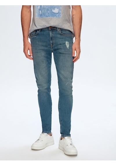 Ltb Dıego X Y Dar Paça Orta Bel Jean Pantolon 010095149016109 4114 Mavi