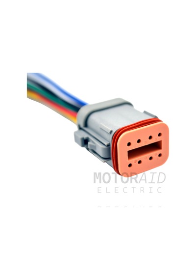 Deutsch Soket 8 Pin Kablolu Erkek Dişi Konnektör Takımı Araç Elektrik Bağlantı