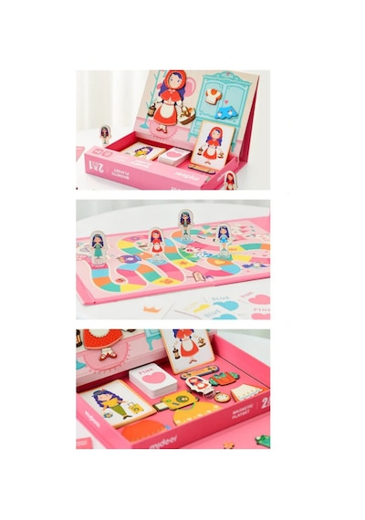 Mideer Manyetik Puzzle Şirin Kız