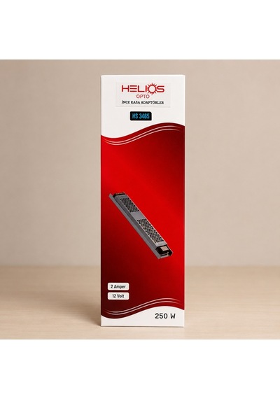 Helıos Opto İnce Kasa Adaptörler 250w 12v 21a