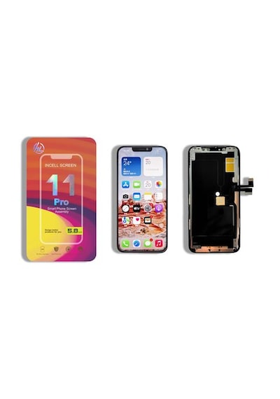 Apple Uyumlu iPhone 11 Pro Hl Süper Kalite Lcd Ekran Dokunmatik + Tamir Seti