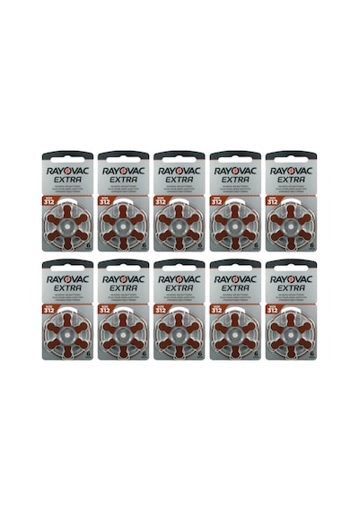 Rayovac Extra 312 Numara İşitme Cihazı Pili 6 x 10'lu
