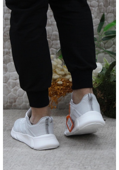 Kinetix Lıster Tx 4Fx Beyaz Gri X-Soft Yumuşak Taban Sneaker Erkek Ayakkabı 001