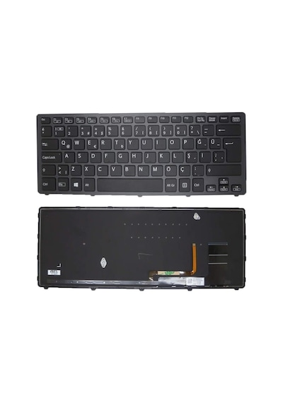 Sony Uyumlu Vaio Pn:149264231Tr Aefı2A000203A Siyah Laptop Klavy