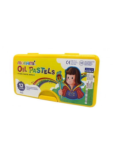 Monami Çantalı Pastel Boya 12 Renk