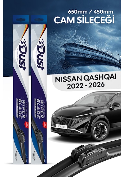 Nissan Qashqai Silecek Takımı 2022-2026 Uyumlu 650mm/450mm