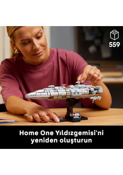 LEGO® Star Wars: Jedi’ın Dönüşü Home One Starcruiser 75405 - Star Wars Seven Yetişkinler için Koleksiyonluk Model Yapım Seti (559 Parça) LEGO® Star Wars: Jedi’ın Dönüşü Home One Starcruiser 75405 - Star Wars Seven Yetişkinler için Koleksiyonluk Model Yapım Seti (559 Parça)
