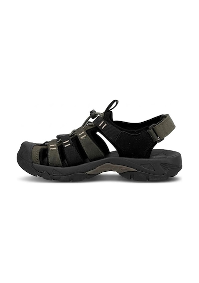 Humtto 152-710445a Erkek Outdoor Sandalet Siyah - Yeşil